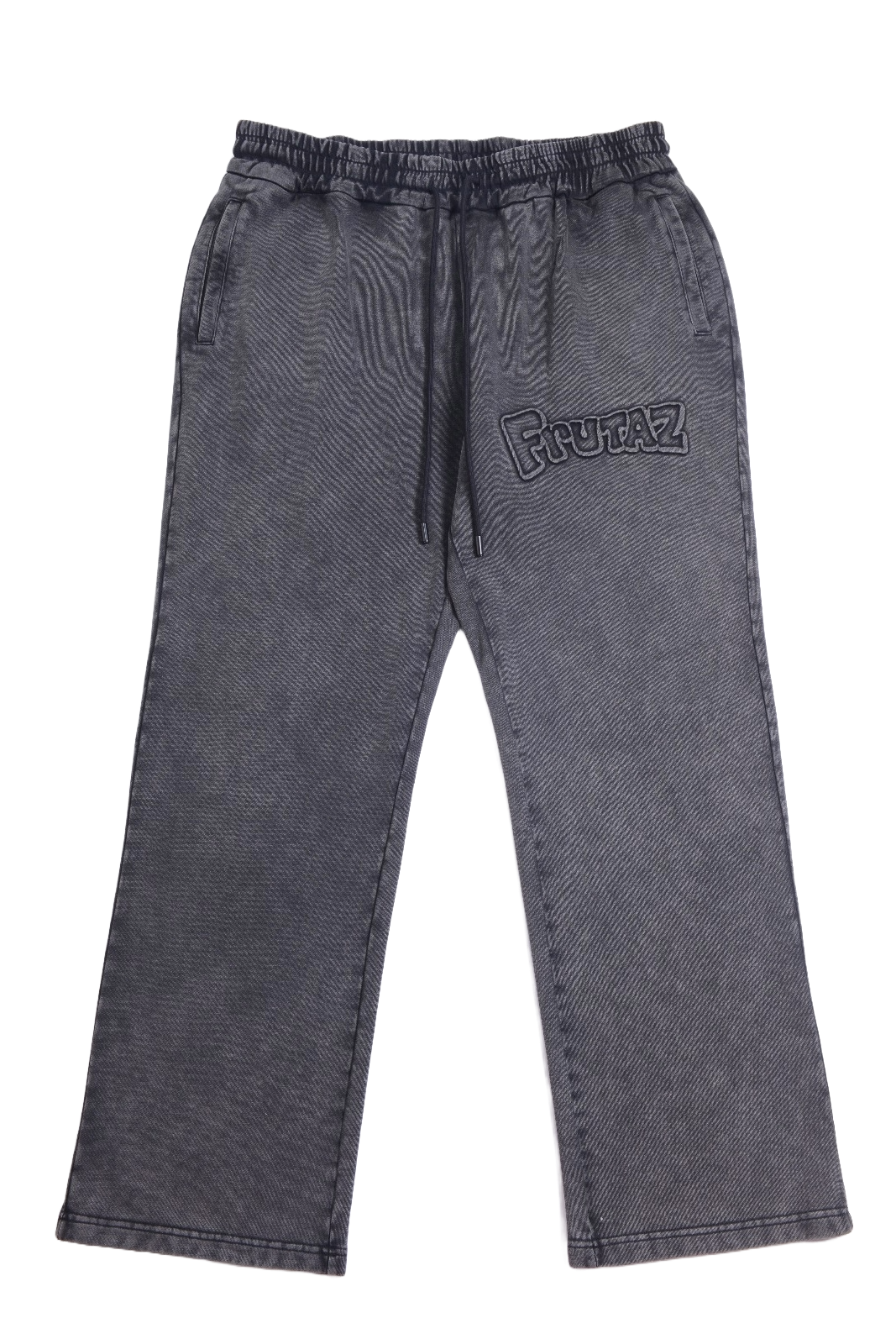 Washed Black Logo Sweatpants