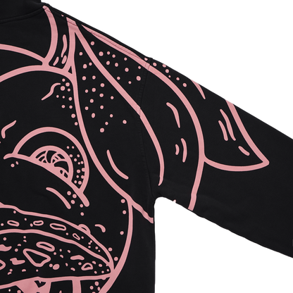 Oversized Peach Hoodie