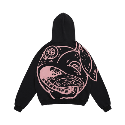 Oversized Peach Hoodie